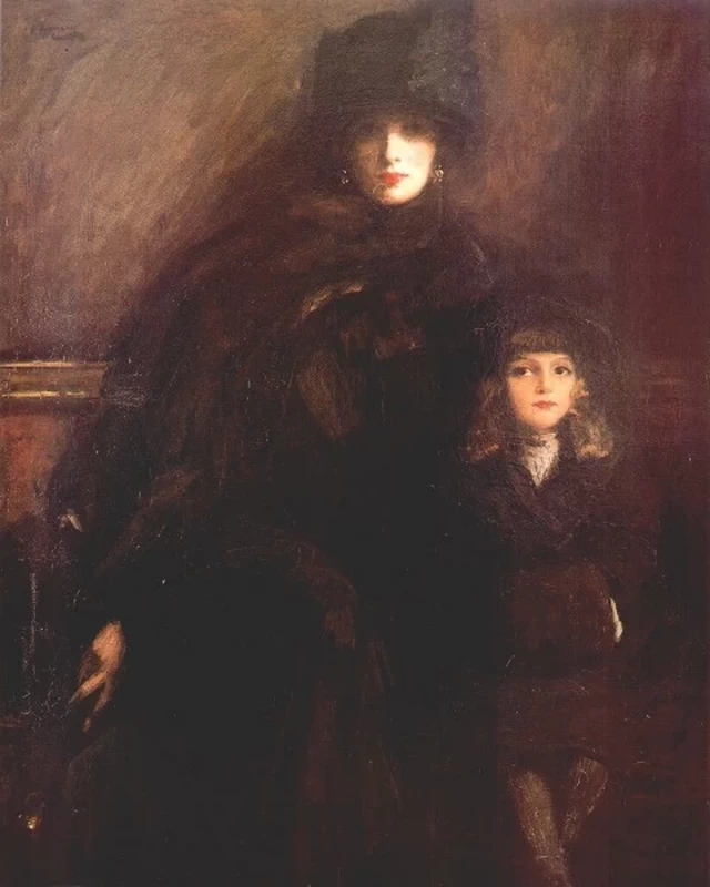 Ritratto di Mrs Lavery e Alice
